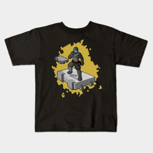 He is a Ninja AND a commando Kids T-Shirt